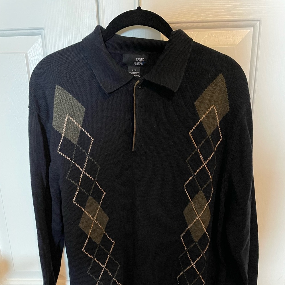 Man’s cotton sweater